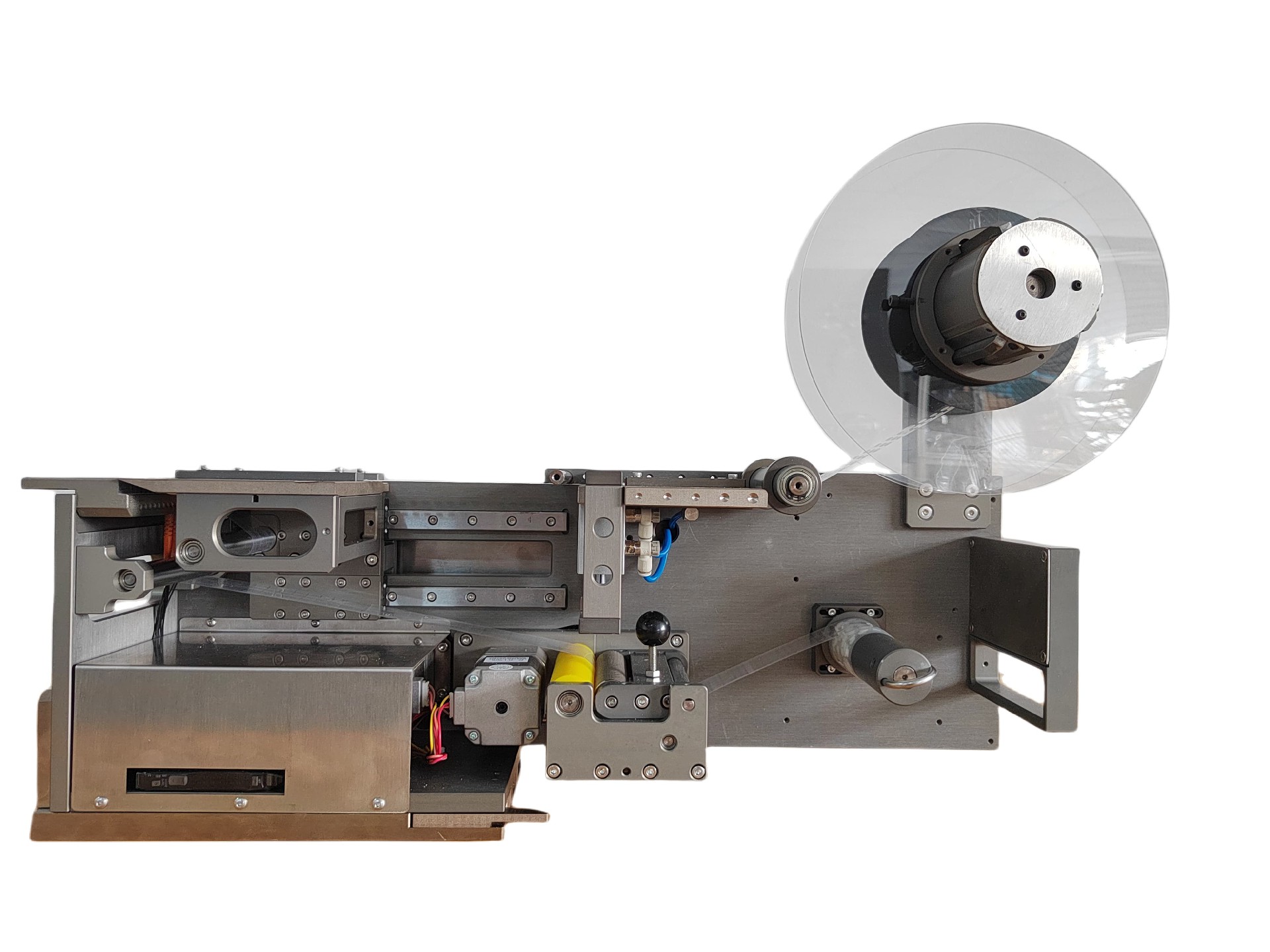 自动后退式剥标机